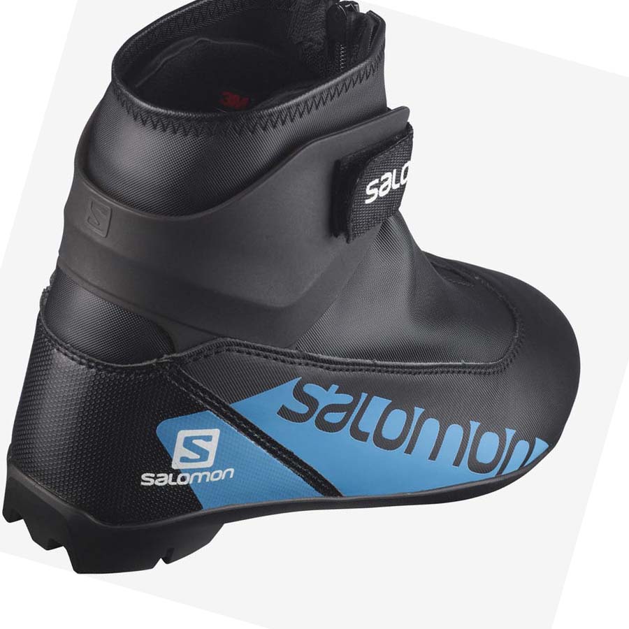 Salomon R/COMBI JUNIOR PROLINK Síbakancs Gyerek Fekete Kék | HU 3605GSO